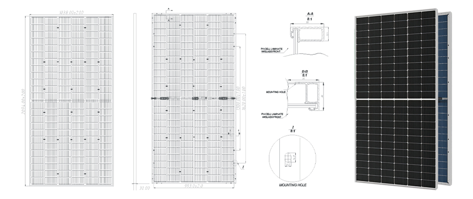 Solarpanel 650w