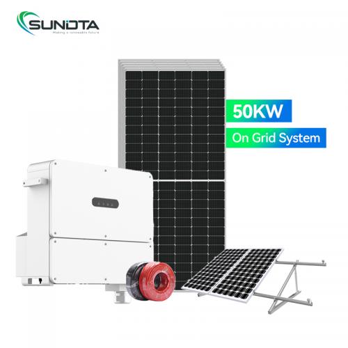 50kw Three Phase on Grid Solar System