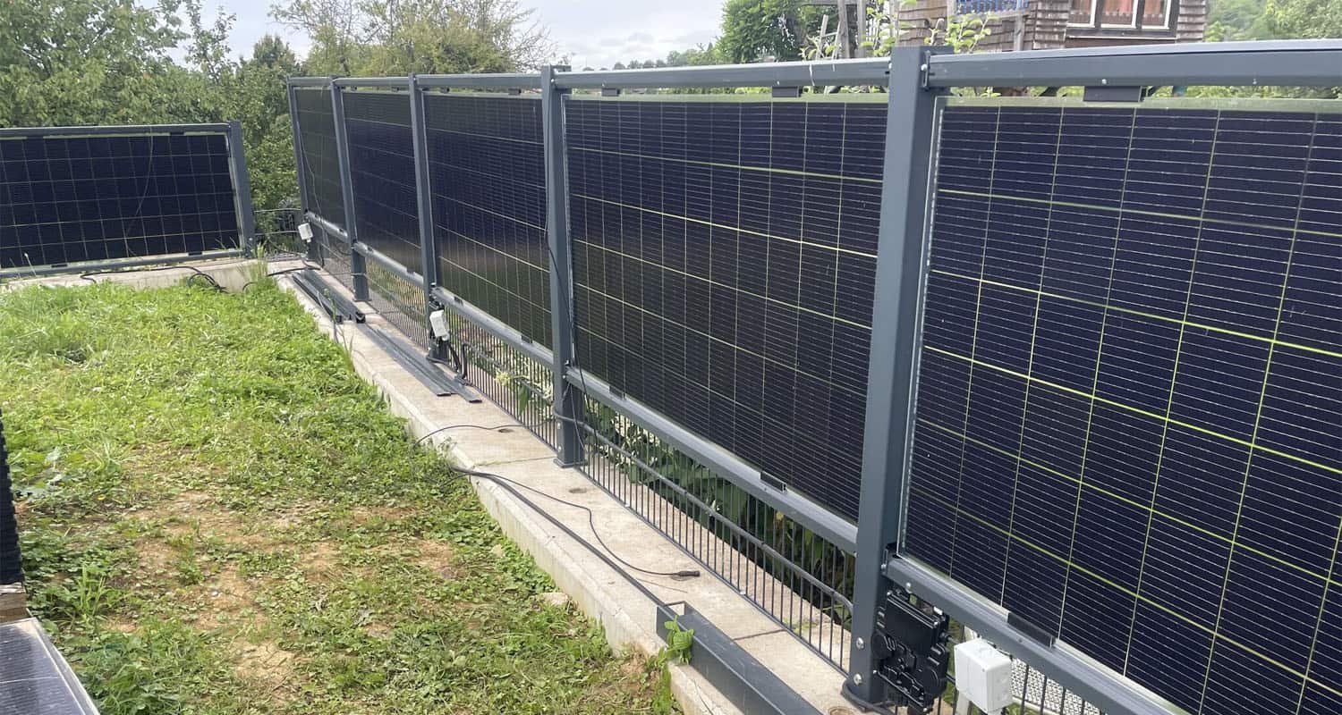 Das steigende Potenzial vertikaler Solaranlagen
