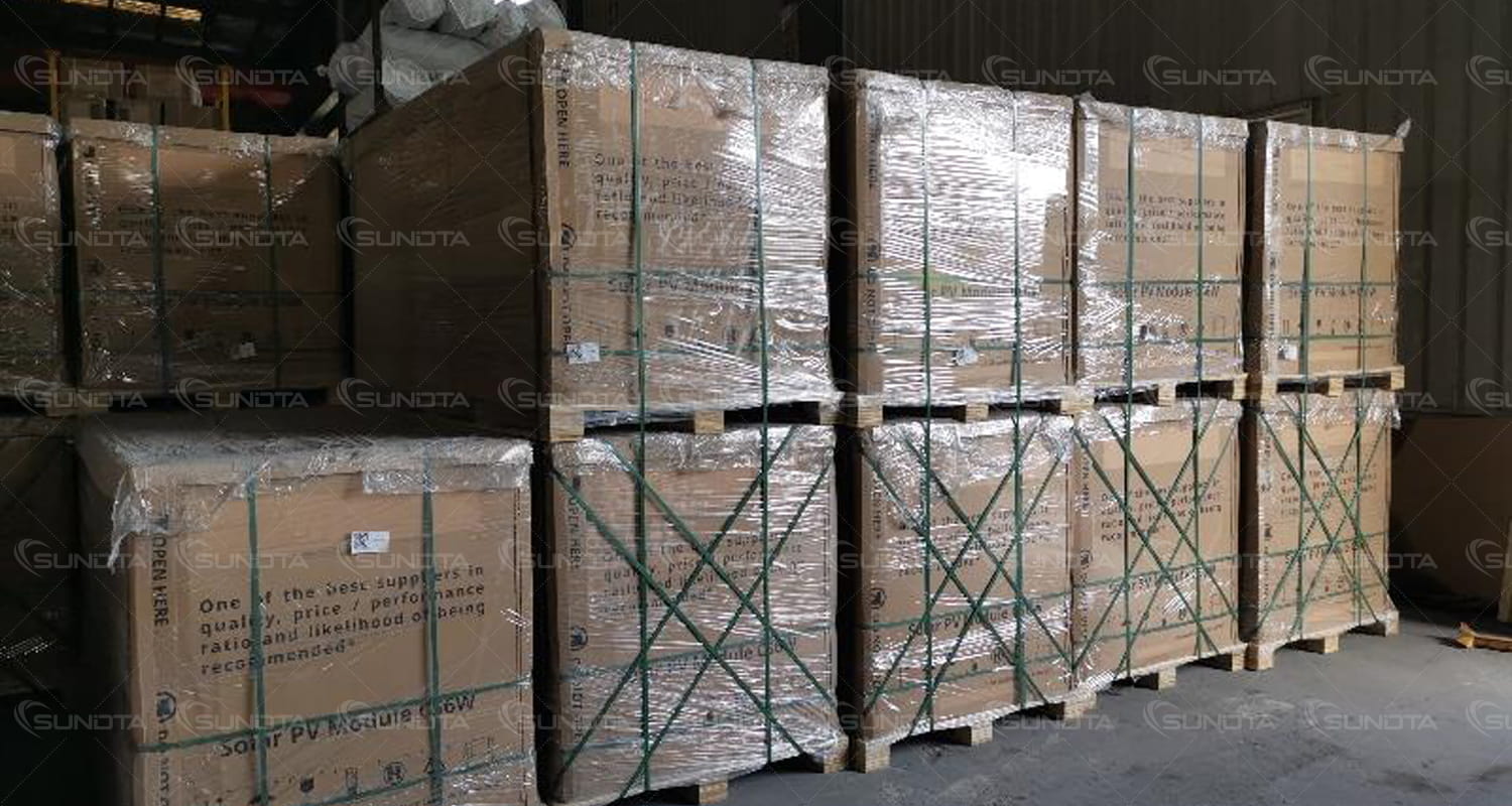 SUNDTA liefert hocheffiziente 585-W-N-Typ-Solarmodule aus und stärkt das Vertrauen durch Qualität und pünktliche Lieferung