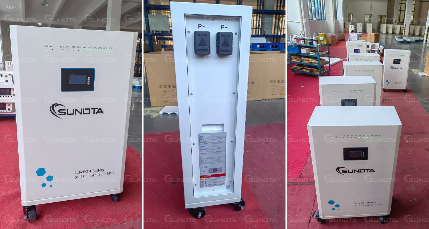 Warum sollte man sich zwischen US-amerikanischen und europäischen Wechselrichtern entscheiden? Die neue Rollenbatterie von SUNDTA versorgt beide mit Strom!